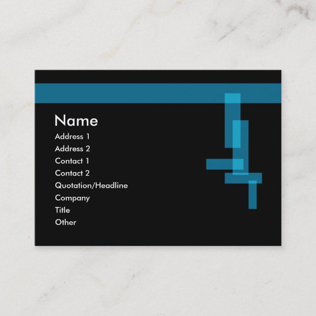 Tarjeta De Visita custom_business_profile_card (Anverso)