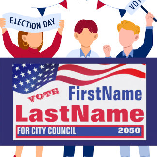 Tarjeta De Visita Custom Campaign Template Business Card