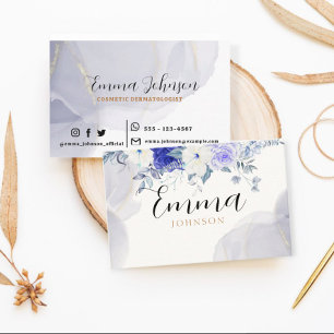 Tarjeta De Visita Customizable business card, feminine business card
