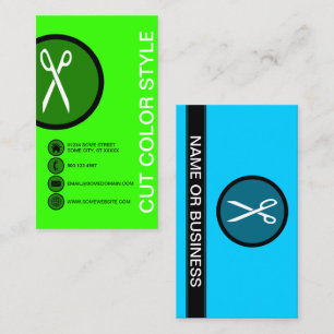 Tarjeta De Visita CUT COLOR STYYBbles Business Card