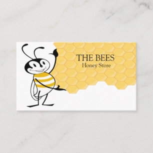 Tarjeta De Visita Cute Bee