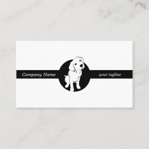 Tarjeta De Visita Cute Labrador Puppy