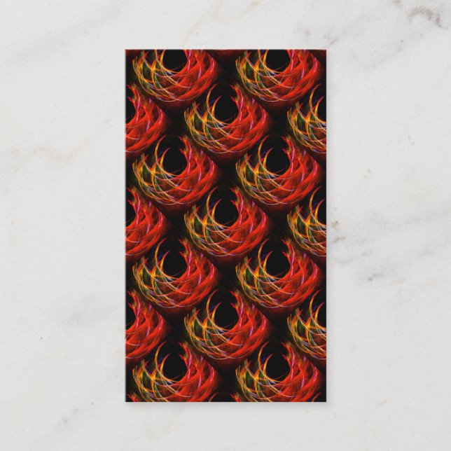 Tarjeta De Visita Cute Modern Boho Elegant Abstract Art Pattern #503 (Anverso)