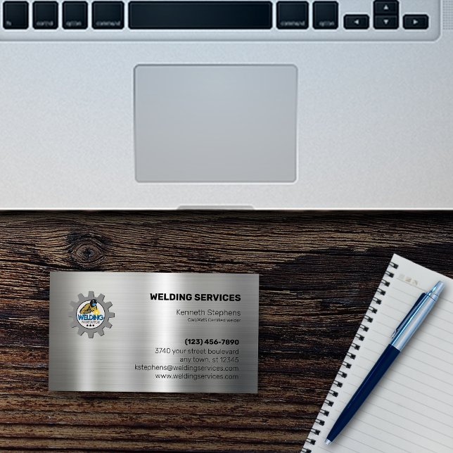 Tarjeta De Visita CWI | Soldadora certificada de AWS (Subido por el creador)