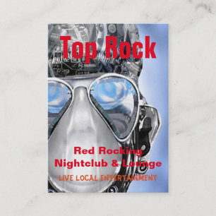 Tarjeta De Visita Cyborg de parachoques Guay único