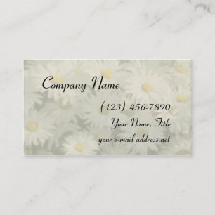 Tarjeta De Visita Daisies 2