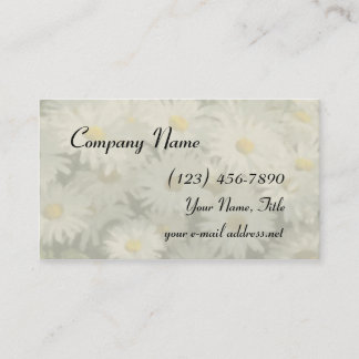 Tarjeta De Visita Daisies 2