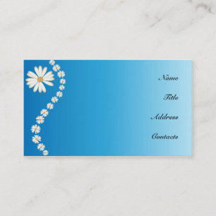 Tarjeta De Visita Daisies Business Card