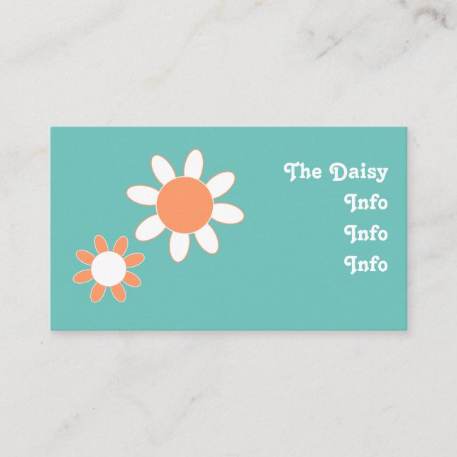 Tarjeta De Visita Daisy (Anverso)