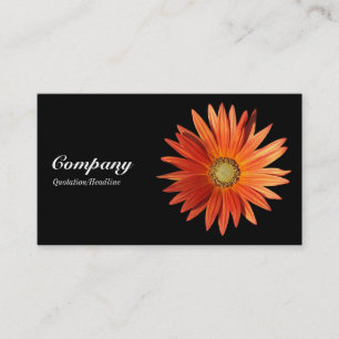 Tarjeta De Visita Daisy africano - Negro