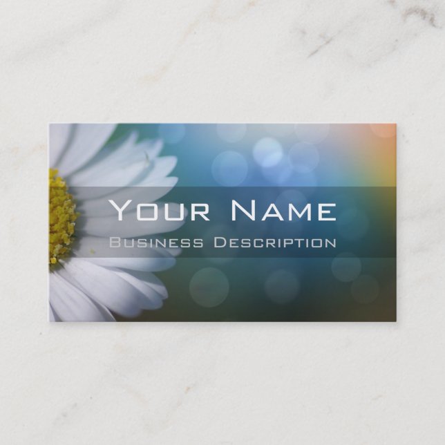Tarjeta De Visita Daisy Business Card (Anverso)
