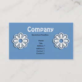 Tarjeta De Visita Daisy Business Card