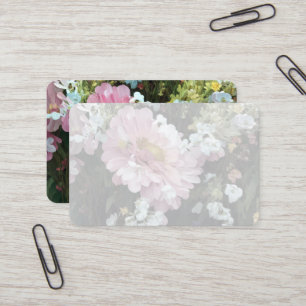 Tarjeta De Visita Daisy en rosa