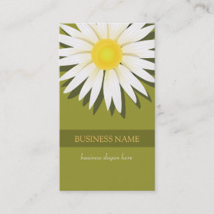 Tarjeta De Visita Daisy Olive Business