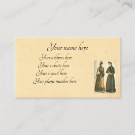Tarjeta De Visita damas victorianas