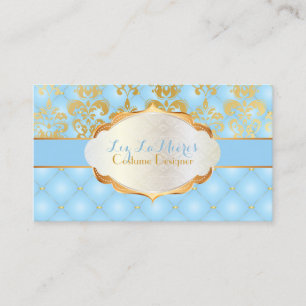 Tarjeta De Visita Damasco de nata de PixDezines