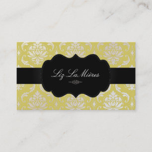 Tarjeta De Visita Damasco de Vendome de PixDezines