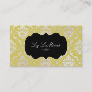 Tarjeta De Visita Damasco de Vendome de PixDezines