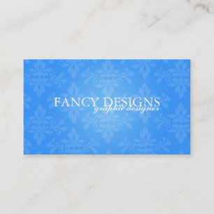 Tarjeta De Visita Damasco elegante