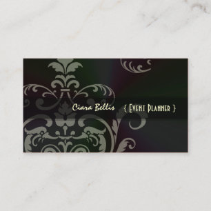 Tarjeta De Visita Damasco Escudo de PixDezines