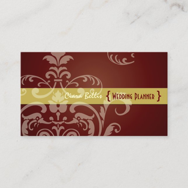 Tarjeta De Visita Damasco Escudo de PixDezines (Anverso)