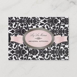 Tarjeta De Visita Dámpara de PixDezines/fondo diy/flora negra