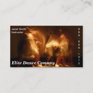 Tarjeta De Visita Dance Business Card