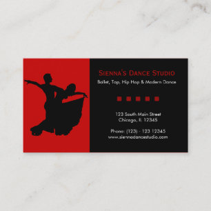 Tarjeta De Visita Dance Studio