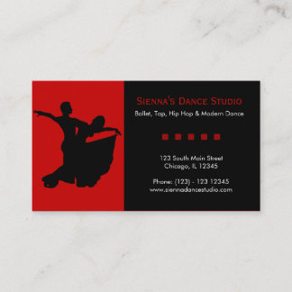 Tarjeta De Visita Dance Studio