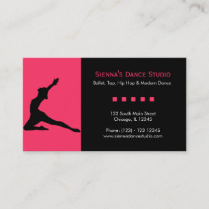 Tarjeta De Visita Dance Studio