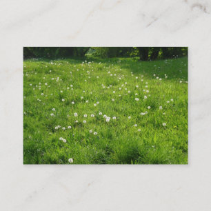 Tarjeta De Visita Dandelion Meadow 01