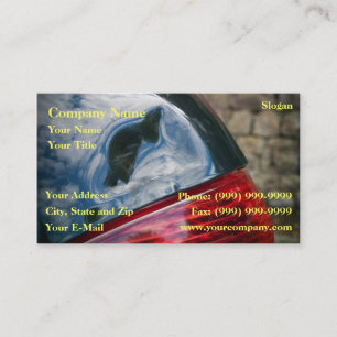 Tarjeta De Visita Daño del coche