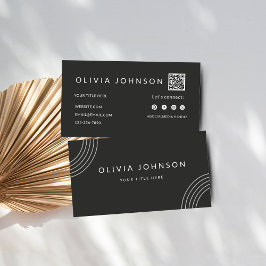 Tarjeta De Visita Dark Business Card