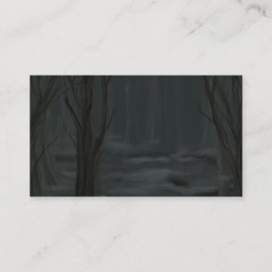 Tarjeta De Visita Dark Woods