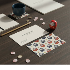 Tarjeta De Visita Daruma & Hidden Cat Business Cards