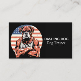 Tarjeta De Visita Dashing Dog