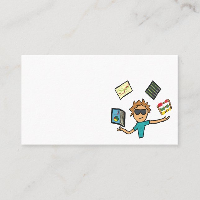 Tarjeta De Visita Data Science (Anverso)