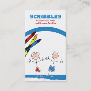 Tarjeta De Visita DAYCARE Child Care Baby-Seage Business Card