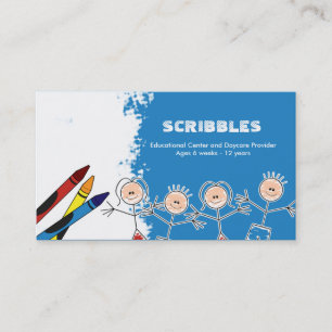 Tarjeta De Visita DAYCARE Child Care Baby-Seage Business Card