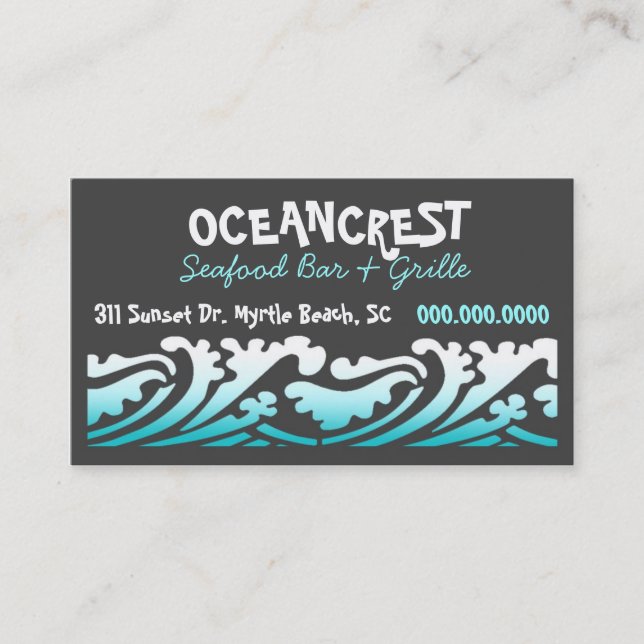 TARJETA DE VISITA DE 311 OCEANCREST (Anverso)