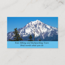 Tarjeta de visita de 3,54" x 2,165" para caminatas