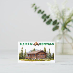 Tarjeta de visita de alquiler de Cbin