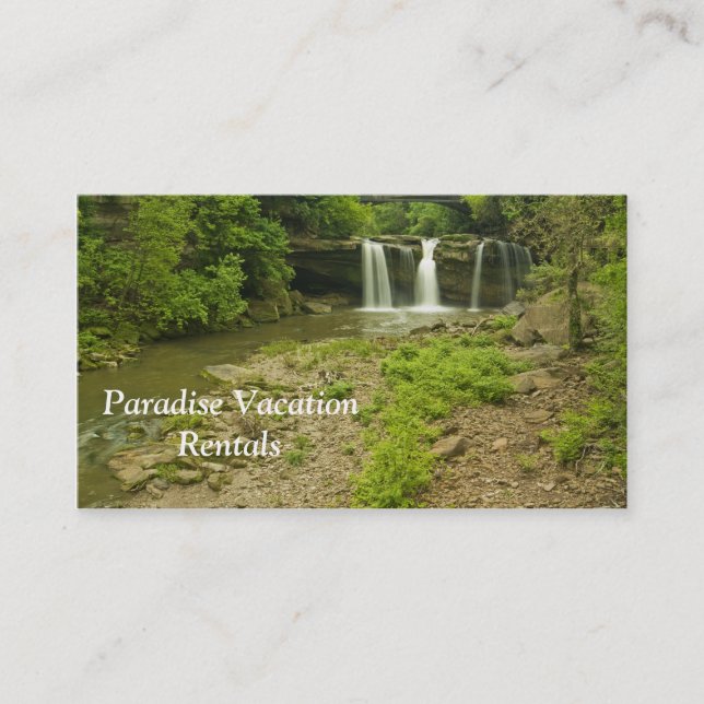 Tarjeta de visita de alquiler de vacaciones (Anverso)