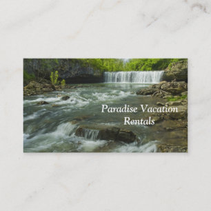 Tarjeta de visita de alquiler de vacaciones