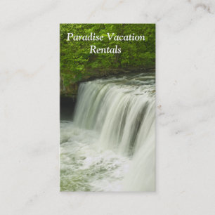 Tarjeta de visita de alquiler de vacaciones