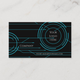 Tarjeta de visita de alta tecnología