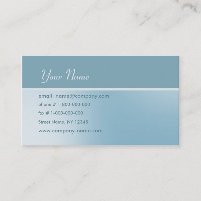 Tarjeta De Visita De alta tecnología - hielo (Anverso)