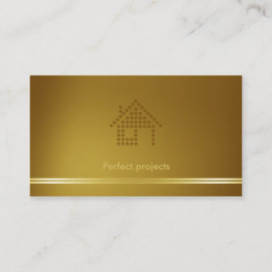 Tarjeta de visita de arquitecto