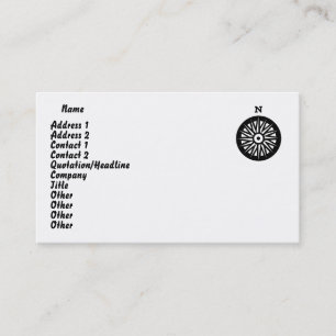 Tarjeta de visita de asesoramiento cristiana