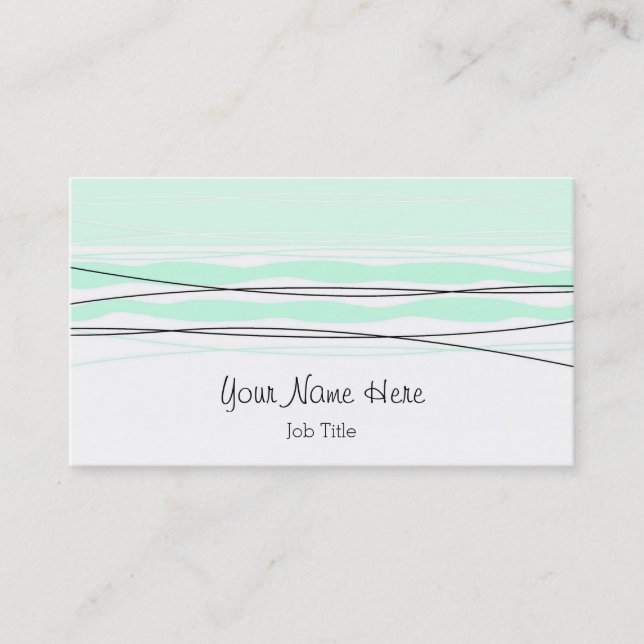 tarjeta de visita de Atlantic Stripe (Anverso)